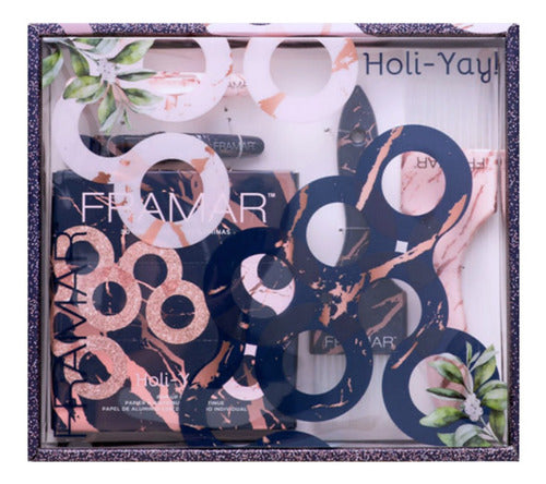 Kit Framar Holi-yay | Edición Especial Brochas, Clips, Papel