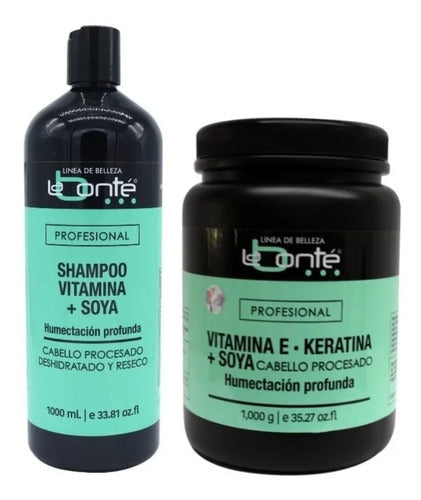 Shampoo Y Vitamina E Keratina + Soya 1kg Labonte®
