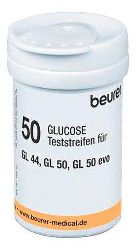 Tiras Reactivas Para Glucometro  Gl 44 De Beurer