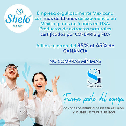 Afiliacion Negocio Shelo Membresia +asesoria Gana D 35 A 45%