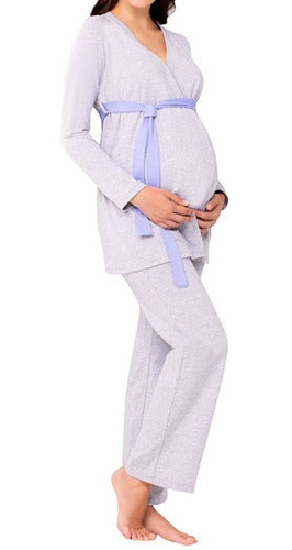 3501 Pijama Pantalon Ilusion Maternidad Lactancia Embarazo