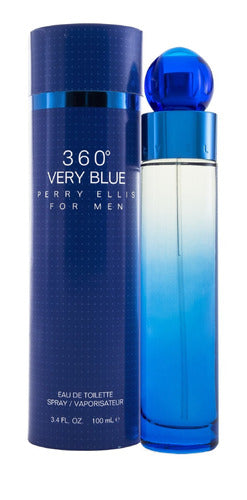 360° Very Blue Men 100ml Edt Spray