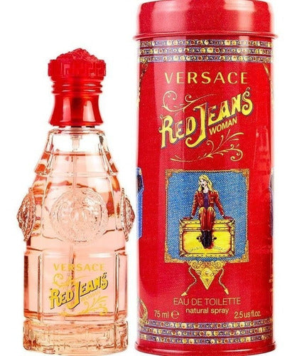 Dam Perfume Versace Red Jeans 75ml. Edt. Original