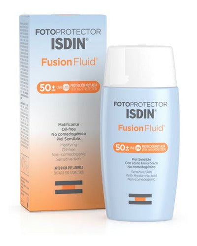 Isdin Fotoprotector Fusion Fluid Con/sin Color Fps 50