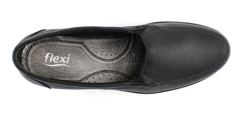Calzado Zapato Dama Mujer Flexi 18102 Mocasin Confort Negro