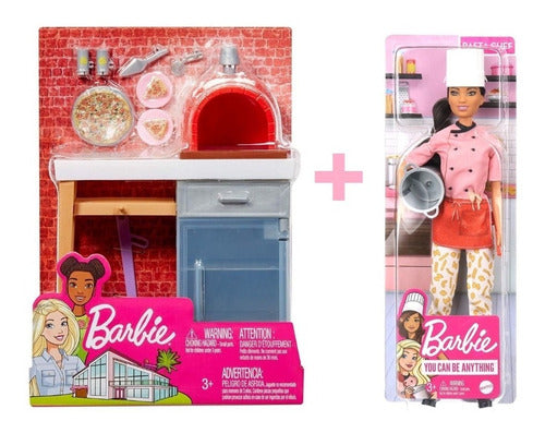 Barbie Chef Con Pizzeria