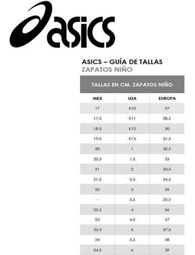 Tenis Asics Niños Contend 7 Gs Azul Running 1014a192406