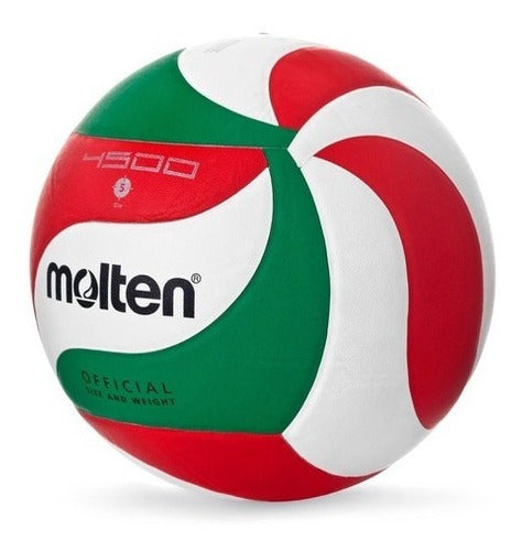 Balón Voleibol Molten Volleyball No.4 Y 5 Tricolor Laminado