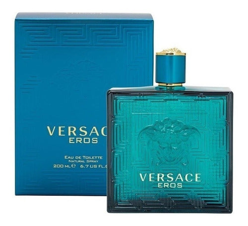 Perfume Caballero Versace Eros 200 Ml Edt Original Usa
