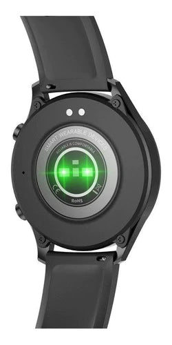 Smartwatch Imilab W12 1.32  Caja 46mm De  Aleación De Zinc Black, Malla  Black De  Silicona