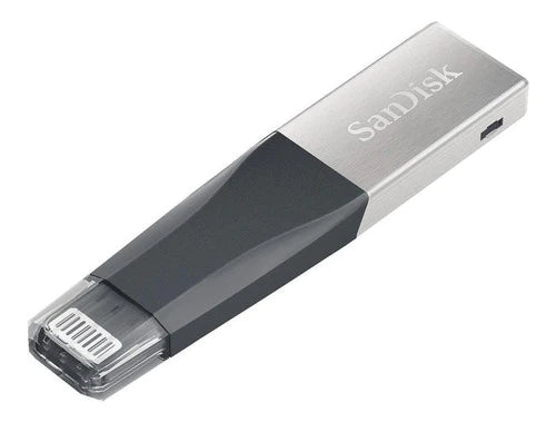 Memoria Usb Sandisk Ixpand Mini 32gb 3.0 Negro Y Plateado