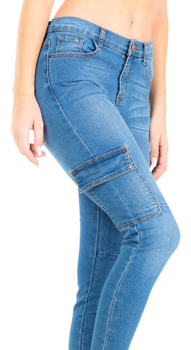Pantalón Mezclilla Mujer Jeans Skinny  Moda Diseño Original