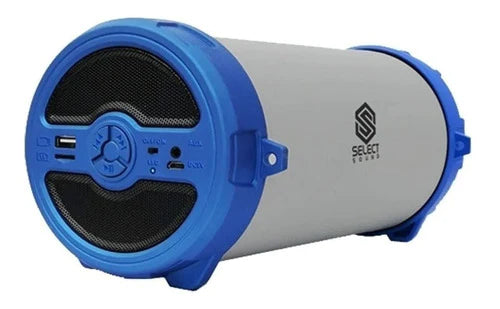 Bocina Select Sound Bazooka Con Bluetooth Azul