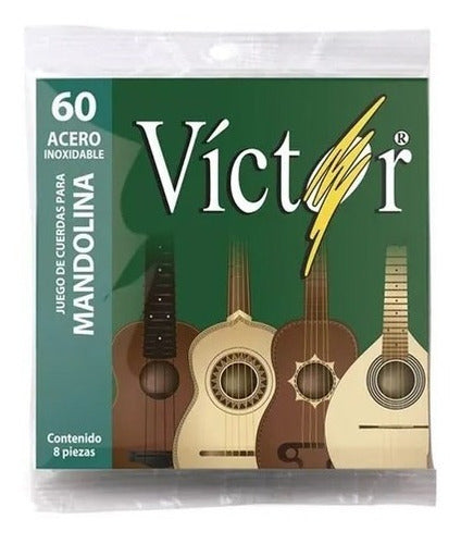 Cuerdas P/ Mandolina Victor Ac Vcma-60