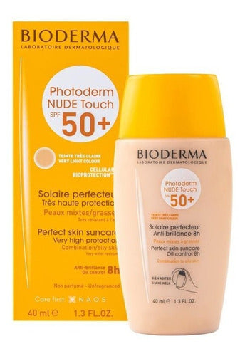 Photoderm Nude Touch 50+ Muy Claro Bioderma