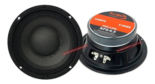 Par De Bocinas 6.5 Krack Audio Profesional 120w Kps Series