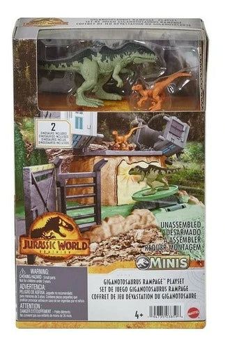 Jurassic World Escenario Del Giganotosaurus Rampage