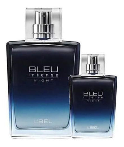 Bleu Intense Night Fragancia Pack De 100 Ml Y 10 Ml L'bel.
