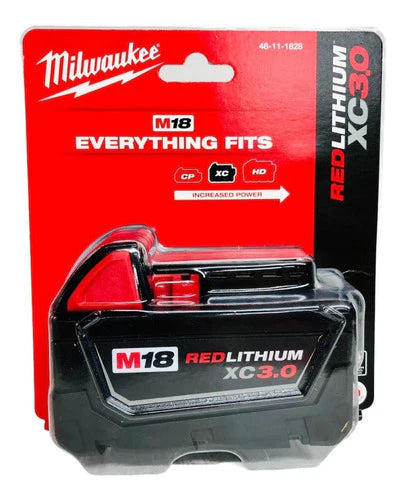 Bateria Milwaukee 3 Amp M18 Xc 3.0 48-11-1828 Original