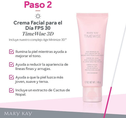 Crema Facial Para El Día Fps 30 Timewise 3d Mary Kay
