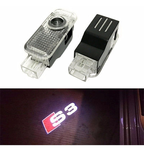 Proyectores Led Emblema Audi S3 ,a3 ,sline Par Envío Gratis