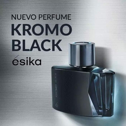 Colonia Kromo Black / Oriental Especiado / 90ml / Esika