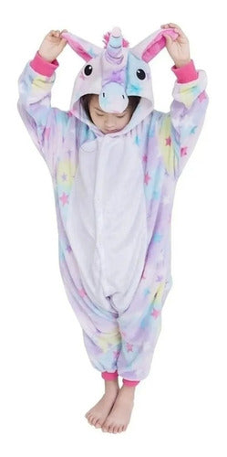Pijama Mameluco Disfraz Unicornio Adulto