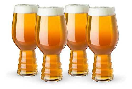 4 Tarros Copas Cerveceros Vasos Cerveza Cristal Riedel Beer