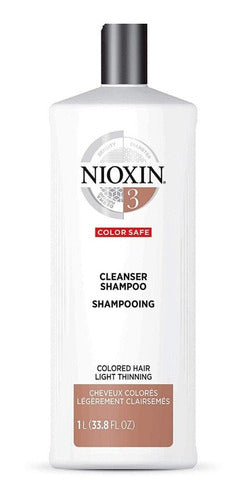 Nioxin Sist 3 Duo Shampoo Y Acondicionador 1 Litro C/u