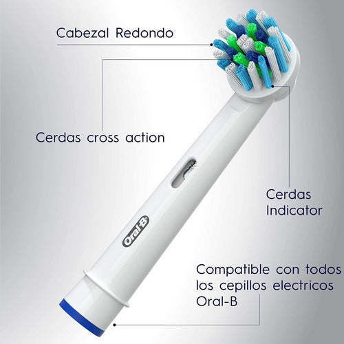 Cepillo Dental Eléctrico Vitality + 4 Rep Precision Clean