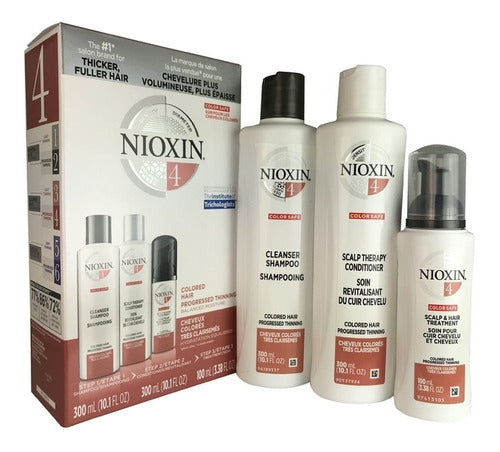 Kit Nioxin 4 Colored Hair Progressed Thinning