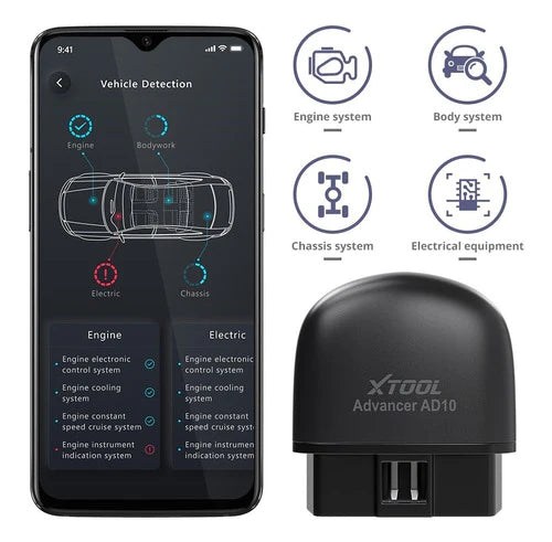 Xtool Ad10 Escaner Automotriz Oem Bluetooth Diy Mode Bt
