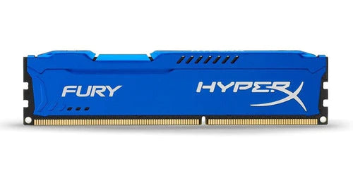 Memoria Ram Fury Ddr3 Gamer Color Azul  4gb 1 Hyperx Hx316c10f/4