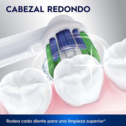 Cepillo Dental Eléctrico Oral-b Vitality 2d + 3 Repuestos