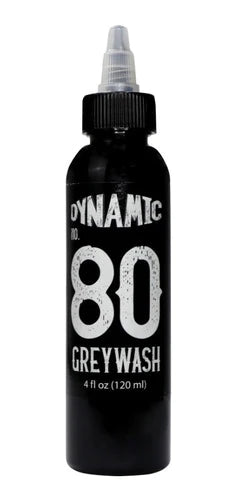 Kit De Tintas Negra 4oz Dynamic Original Greywash 4 Tonos