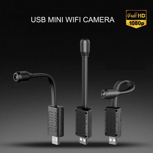 Mini Cámara Espía Usb Flexible Endoscópica Wifi Hd 1080p