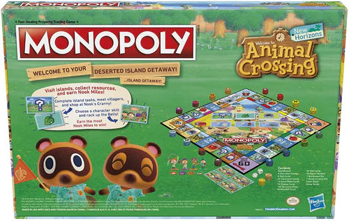 Animal Crossing Monopoly Hasbro Nintendo En Español