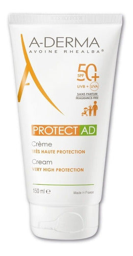 Protect Ad A-derma Spf 50+ Protector Solar Crema 150ml