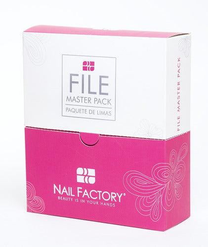 Master File Pack Nail Factory Limas Para Manicure 50 Pz.