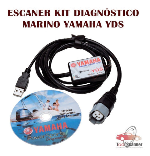 Escaner Kit Diag Marino Motores Fuera De Borda Yamaha Yds