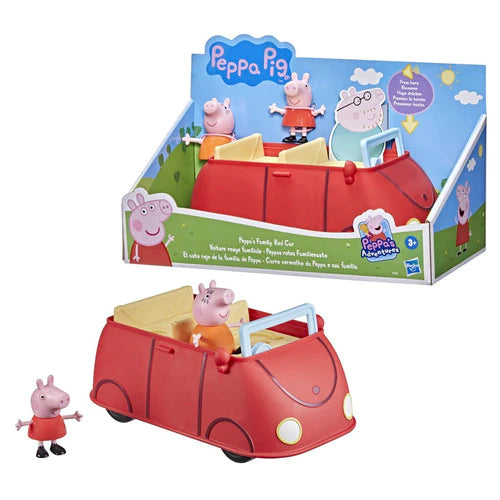 Figura De Acción Hasbro Auto Rojo De La Famila De Peppa Pig