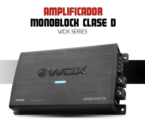 Amplificador Compacto Monoblock Db Drive Wdx2k Clase D 2000w
