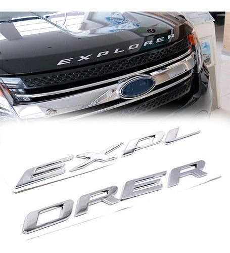 Capó Delantero Para Ford Explorer Emblema