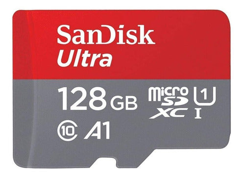 Micro Sd Sandisk Ultra 128gb Clase 10 Hd + Envío Gratis