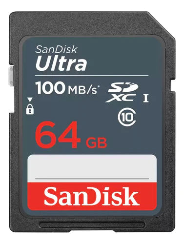 Tarjeta Sandisk Ultra Sdxc De 64gb/sdsdunr-064g-gn3in
