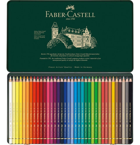 36 Colores Polychromos Profesionales Premium Faber Castell