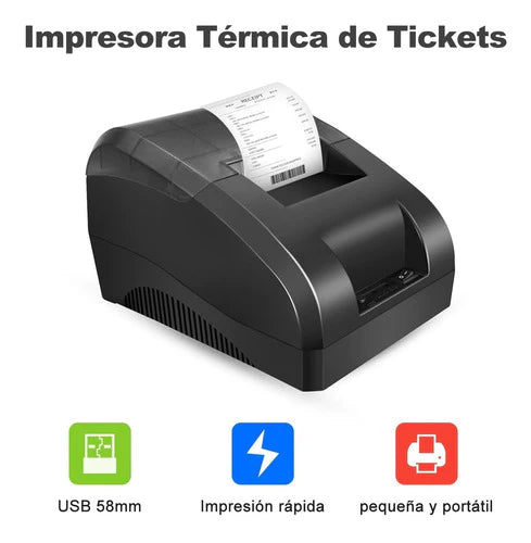 58mm Impresora Térmica De Tickets