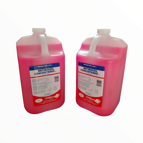 2 Desinfectantes Antibenzil Rojo /envío Gratis