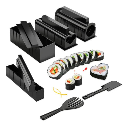 Kit Sushi Maker Principiantes Bazooka Molde Cocina Japoneses