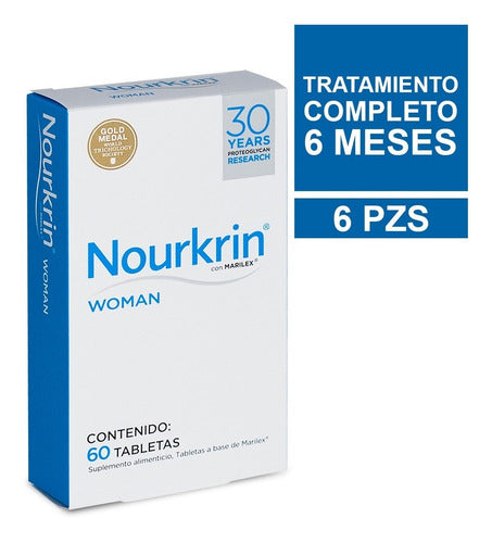 Nourkrin Woman Tratamiento Completo Anticaída Mujer 60 Tabs